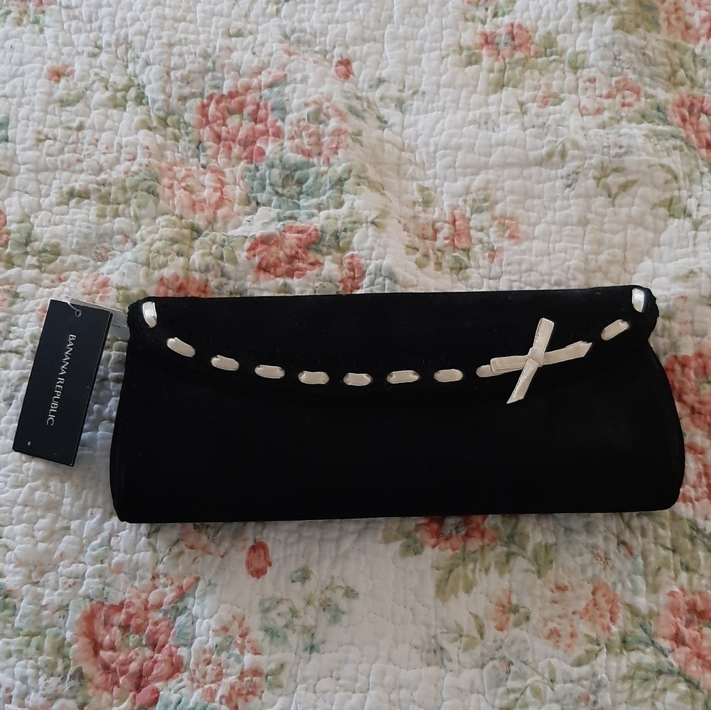 Banana Republic clutch with chain